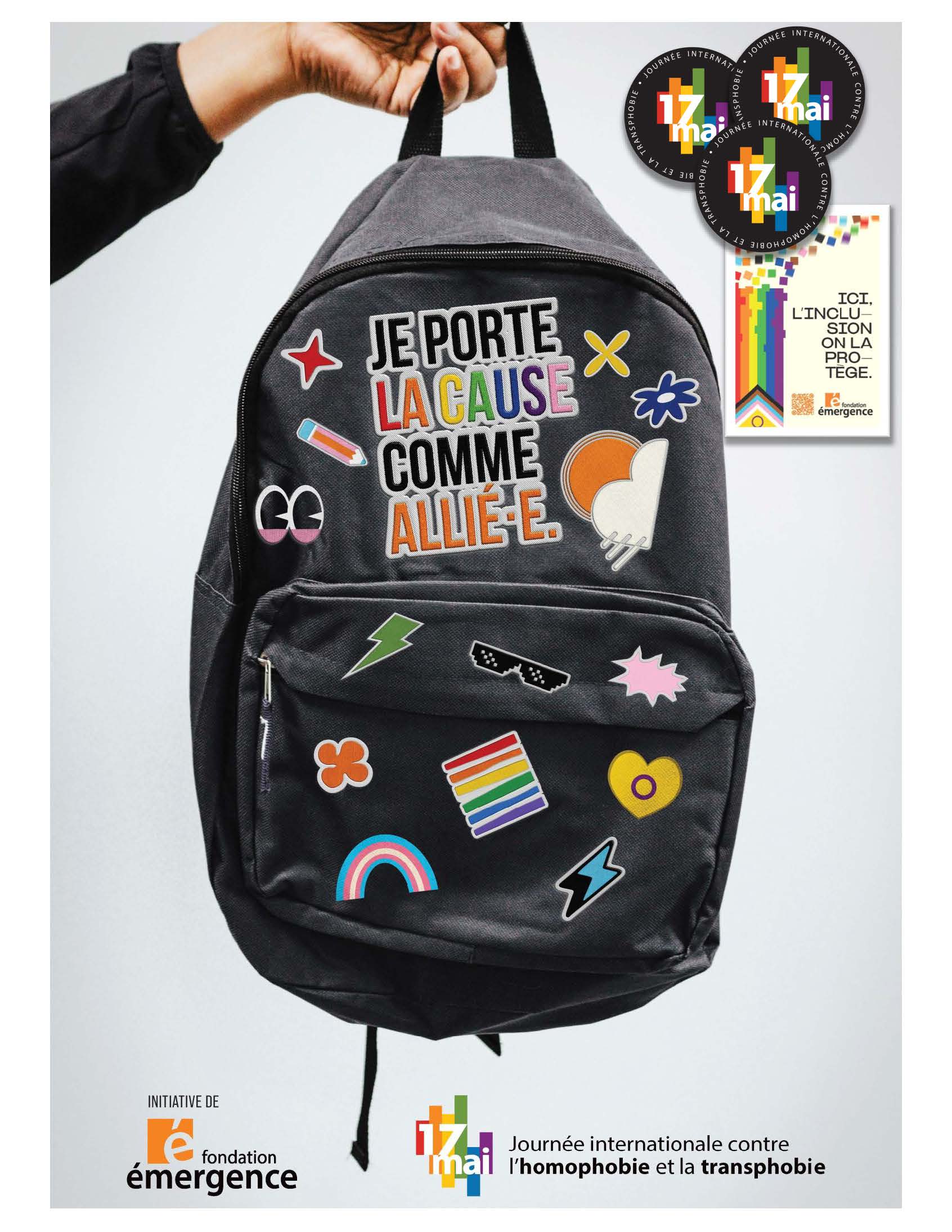 Posters - LGBTQphobia is irrational – Fondation Émergence