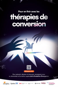 Affiche Pour en finir avec les thérapies de conversion